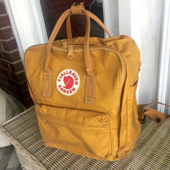 Fjallraven Handbags - Fjallraven Kanken Ochre